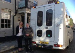 rye & district community transport The George in Rye