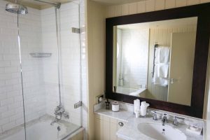 Room 17 bathroom The George in Rye Room 17 bathroom The George in Rye