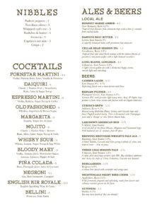 George Dragon Menu The George in Rye