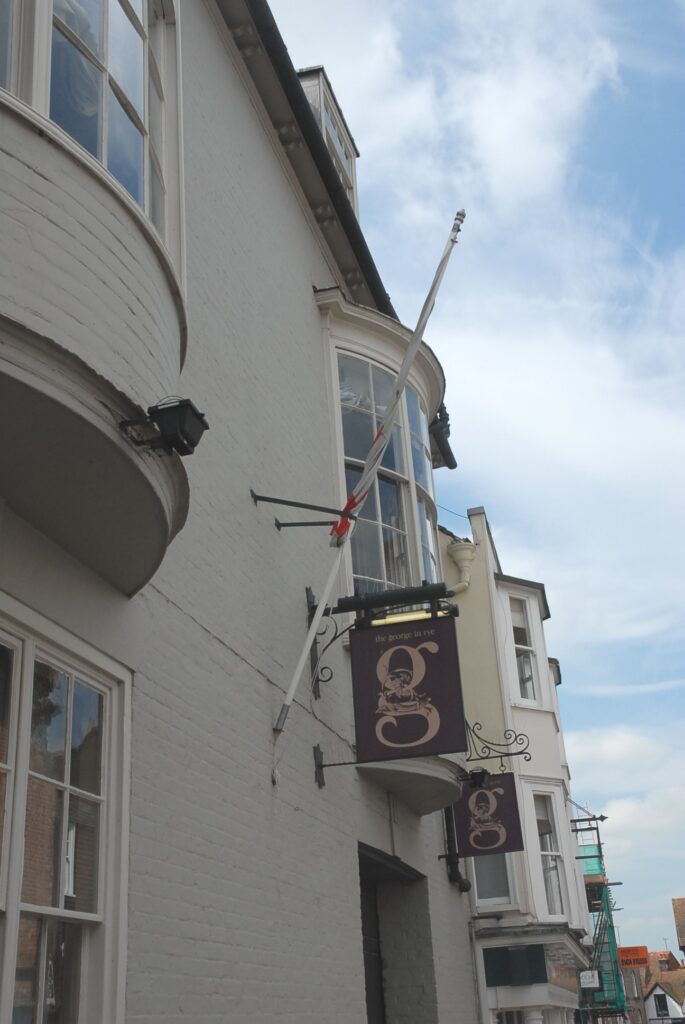 Old Colour of The George The George in Rye